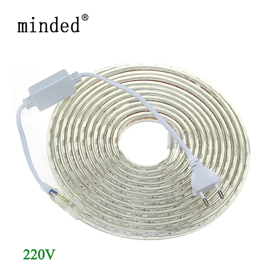 Tiras de Led 60 leds/m 220 v 5050 Marca do Chip Led : Edison