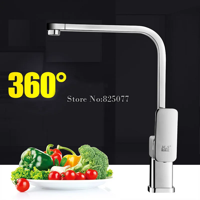 DHL Solid Brass Vegetables Faucet Kitchen Single H...