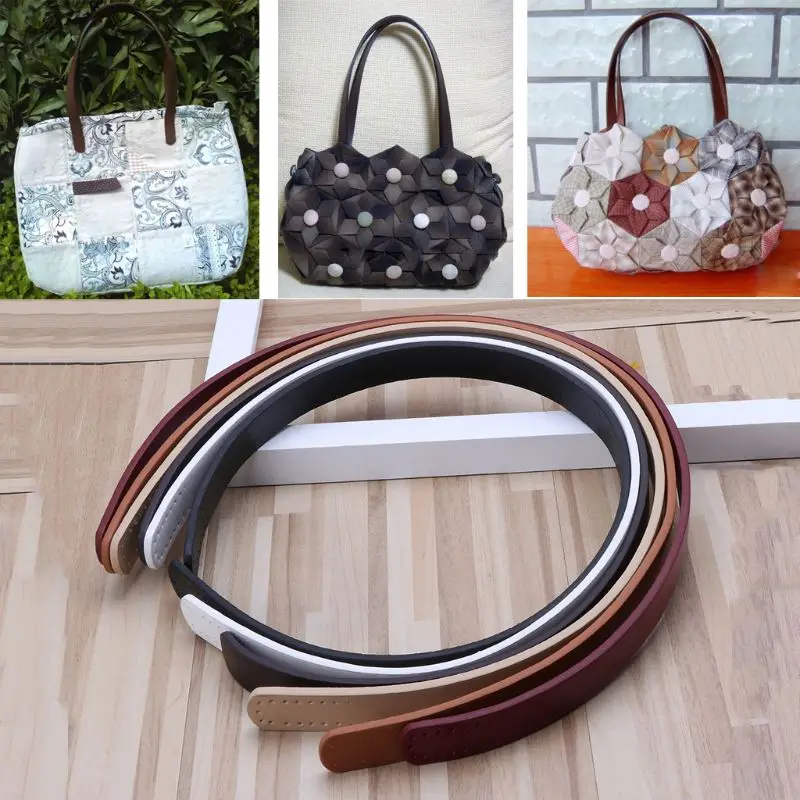 

Fashion New 1 Pc Women Girls PU Leather Purse Shoulder Handbag DIY Sewing Strap Handle Replacement 6 Colors Bag Accessories
