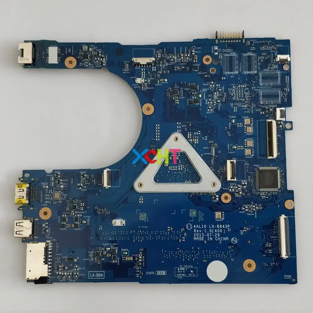 CN-00HJC9 0HJC9 00HJC9 AAL10 LA-B843P w i5-4210U Процессор для Dell Inspiron 15 5458 5558 5758 Ноутбук Материнская плата ноутбука
