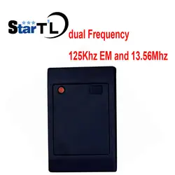 RFID считыватель WG26 двойной частота 125 кГц EM и 13,56 мГц card Reader ведомого близость card reader для двери контроля доступа