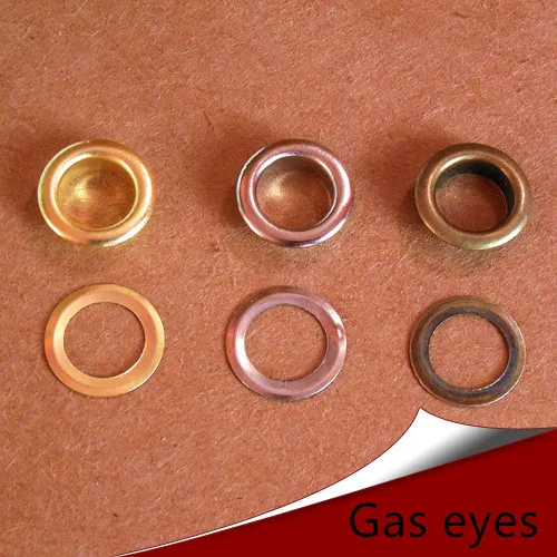 

DIY leather shoes eyes air curtain tarpaulin advertising silver bronze eyelet hollow rivet 4mm/5mm/6mm/8mm/10mm 30 pairs/Lot