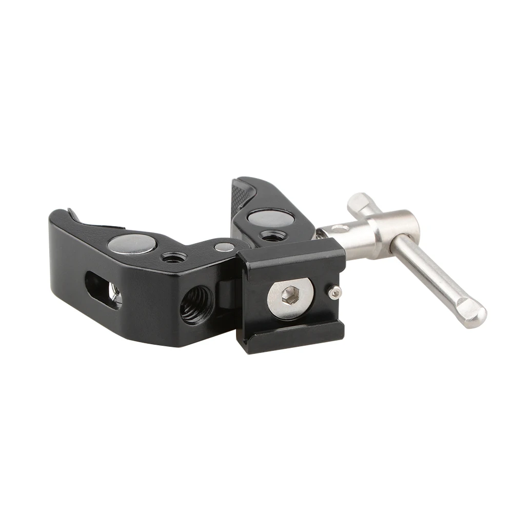 CAMVATE Super Clamp With Thread Hole Hot Shoe Mount _6
