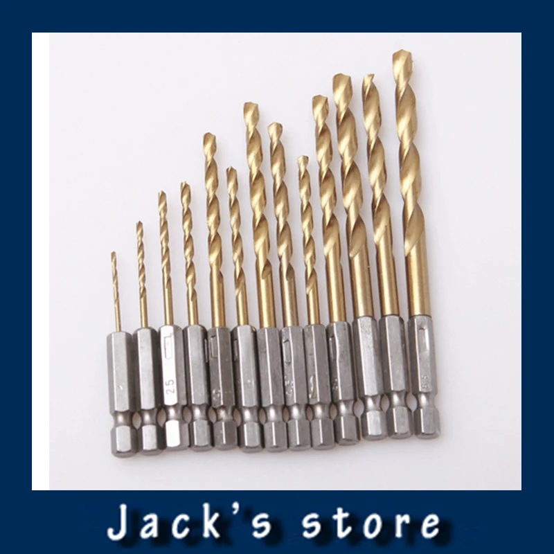 

Free shipping !!! 13pcs/set HSS straight shank Micro twist drill bits set metal drilling high speed steel Tools