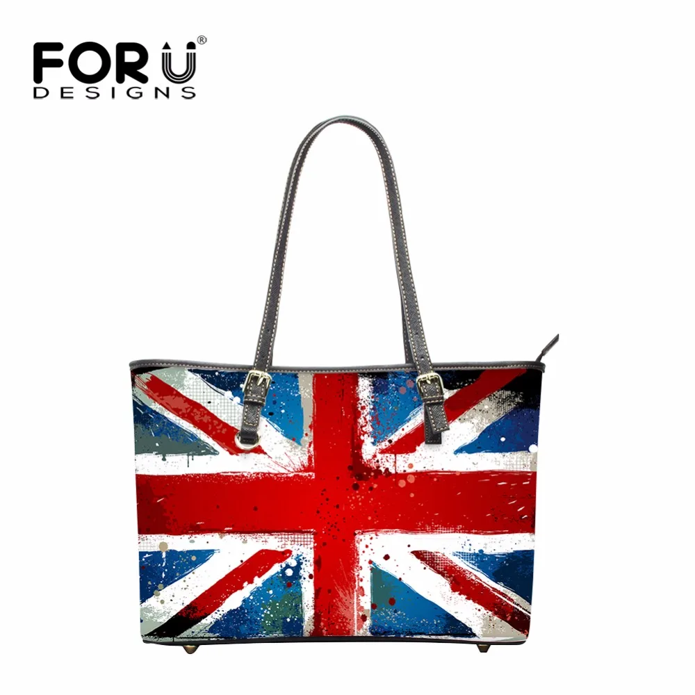 

FORUDESIGNS Women PU Leather Handbags,Flag Designer Women Famous Brands Handbag Ladies Female Shoulder Bags High Quality Bags