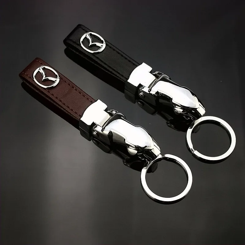 

Mazda Key Chain Buckle Apply To MAZDA6 MAZDA3 MAZDA2 MAZDA8 RX-8 Roadstar CX-7 Car Keychain Metal Leather 4s Shop Small Gifts