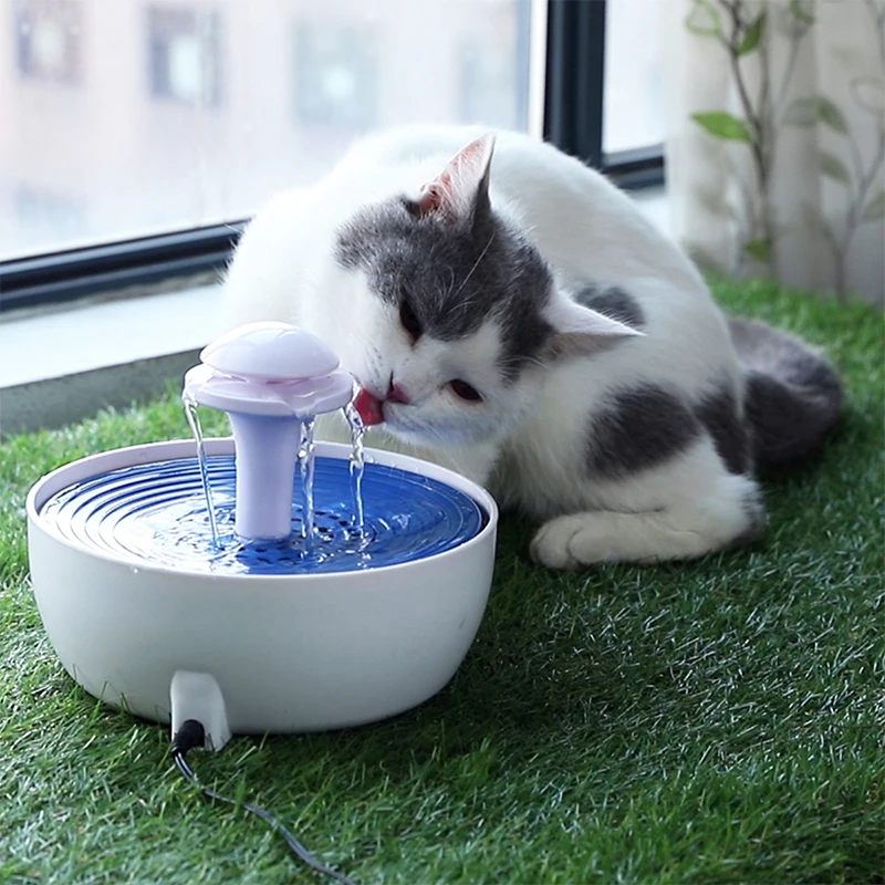 Автоматический диспенсер для воды для домашних животных, фонтан для питья щенка, чаша для питья, устройство для щенков, кошек, Электрический фонтан для воды