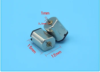 

5PCS N20 strong magnet dc motor DIY high speed model airplane 1.5V 2V Small production material