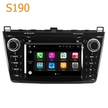 Top carretera Winca S190 Android 7.1 Sistema PX3 Quad CPU Del GPS Del Coche Unidad Principal de Dvd para Mazda 6 2008-2013 con Radio Grabadora