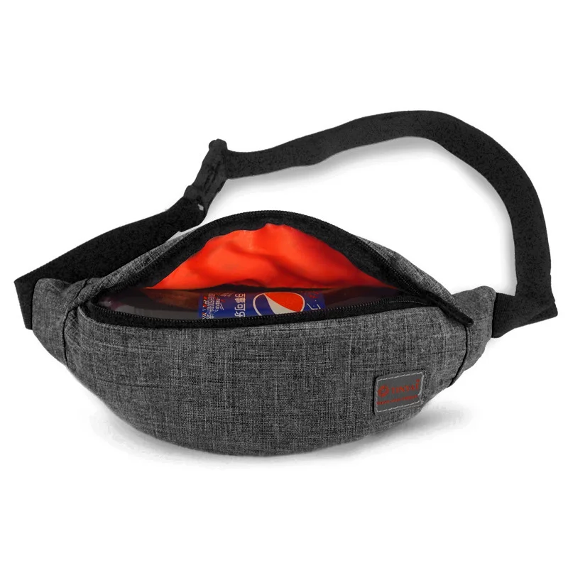 

Men Vintage Canvas Waist Pack Fashion Durable Money Belt Bags Women Solid Leisure Leg Bag Pouch Waterproof Beach Bag