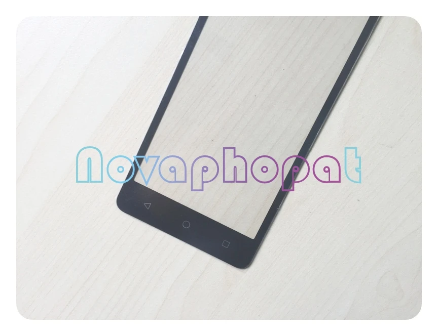 Черный сенсорный экран Novaphopat для BQ BQS 5025 сменный с цифровым преобразователем +