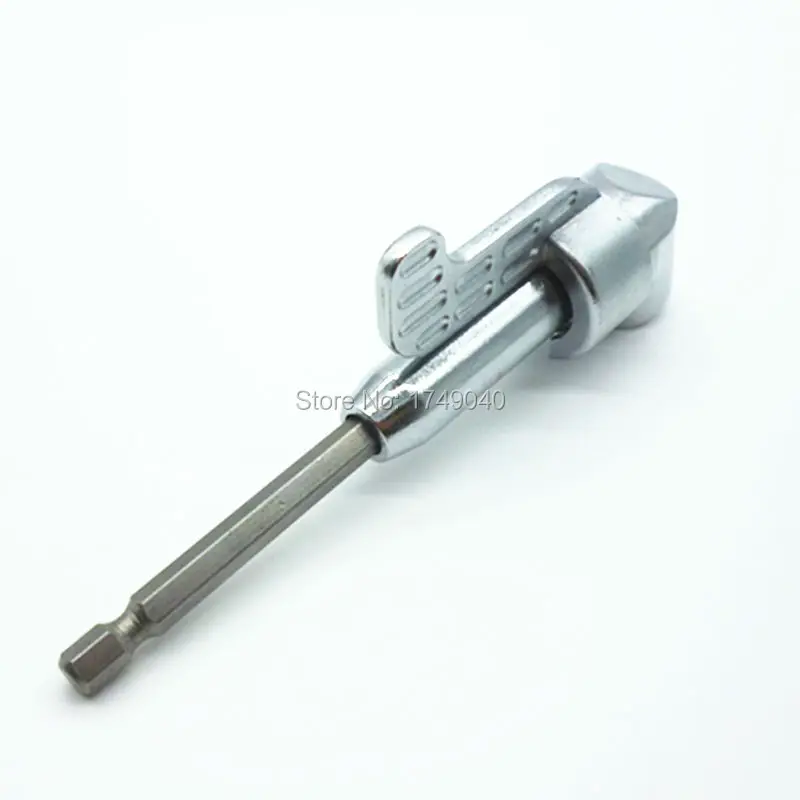 2pcs 14 Inch Alloy steel Magnetic Bit Angle Driver Extension Screwdriver Bits 360 Degree Adjustable Tool for drill or manual wrench (1)