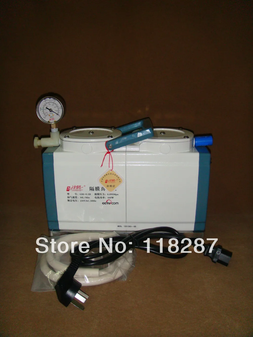 Laboratory Diaphragm Vacuum Pump,GM 0.50B,Vacuum Pumpin Flask from