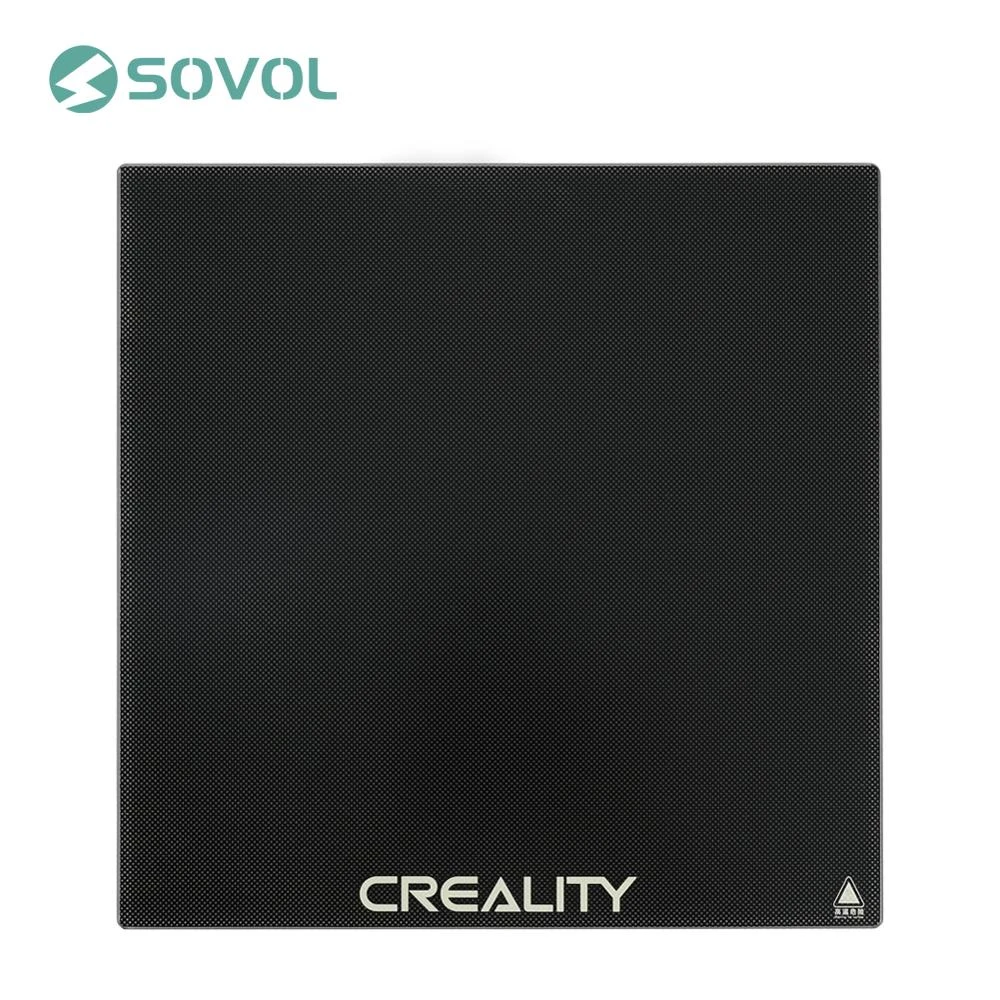 Creality 3dプリンタプラットフォームシリコンカーボン加熱されたベッド構築表面強化ガラス板 235 235 3 ミリメートルender 3 3pro Ender 5 3d Printer Parts Accessories Aliexpress