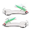 WDAIREN Métal Spinner DD Spoon Appât De Pêche Lure iscas artificias Dur Appâts Argent Or Basse Pike Pêche S'attaquer livraison gratuite ► Photo 2/5