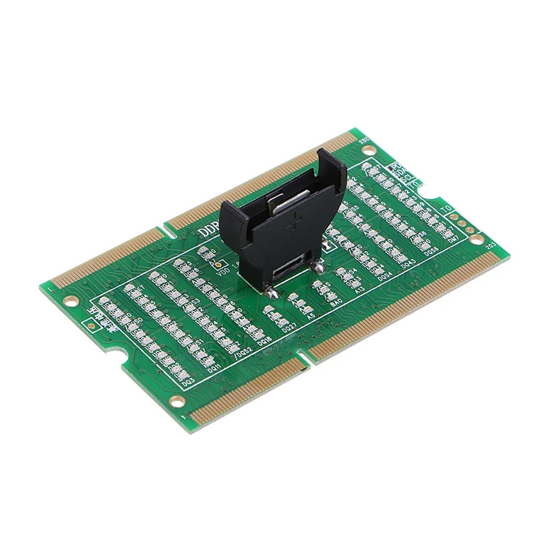 DDR3 Memory Slot Tester Card with LED Light for Laptop Motherboard Notebook