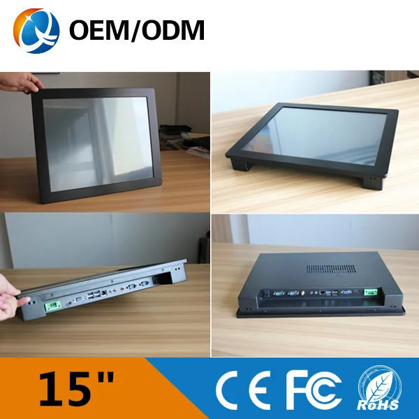 embedded PC 15 Intel i5 3337U 1 9GHz 4gb ddr3 32g ssd industrial panel pc touch