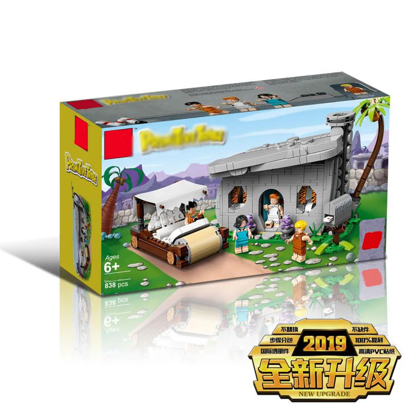 

New Ideas The Flintstones Model Set Compatible Legoingly Ideas 21316 Creators Building Blocks Bricks Educational Kids Toys Gifts