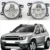 Styling auto Della Lampada Della Nebbia Per Renault Duster Megane Fluence 2003-2015 Car Styling Led Nebbia Luci Ad Alta Luminosità Nebbia lampade 1 set