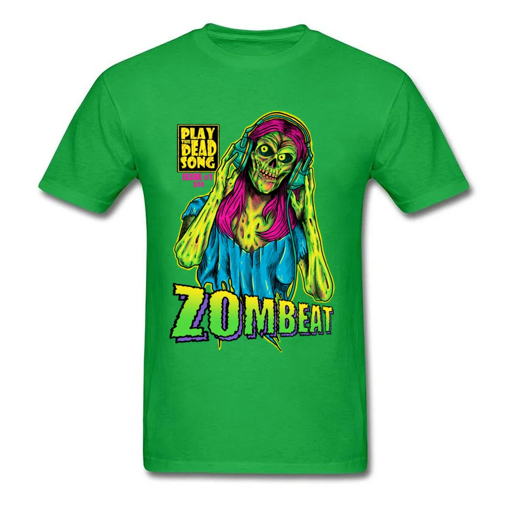  Normal T Shirt Family Short Sleeve Mens Tshirts TpicOriginaltitle Simple Style Fall Top T-shirts Round Neck Drop Shipping Zombeat green