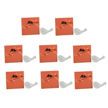 8x Пользовательские День рождения Свадебные Карточки с именем сопровождение стол гость бумажные карты