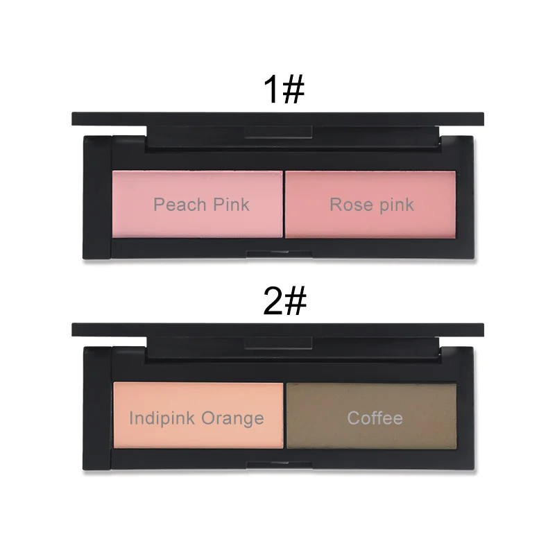 HENLICS Beauty Product Series Wonderful 2 Color Makeup Blush Face unlimited color fairy Blusher Powder Palette Cosmetic  (14)