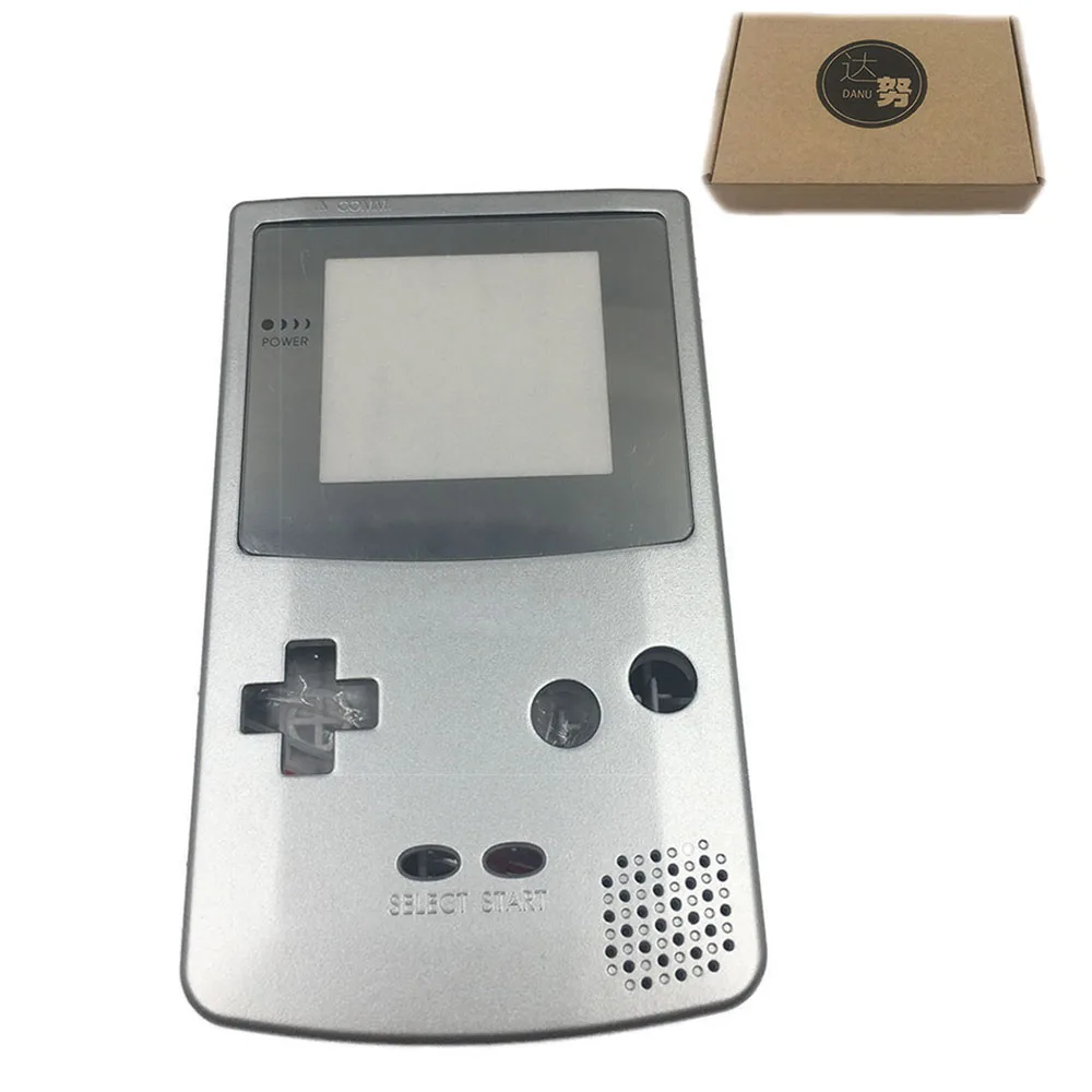 Золото Серебро для nintendo GameBoy цвет замена корпуса оболочки для GBC