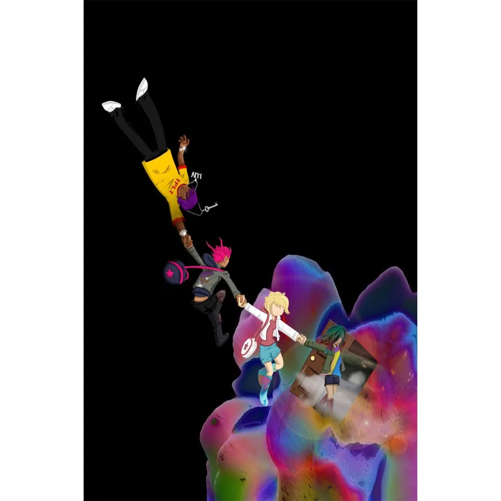 Новый Шелковый художественный плакат Lil Uzi Vert The Perfect Luv Tape наклейка на стену