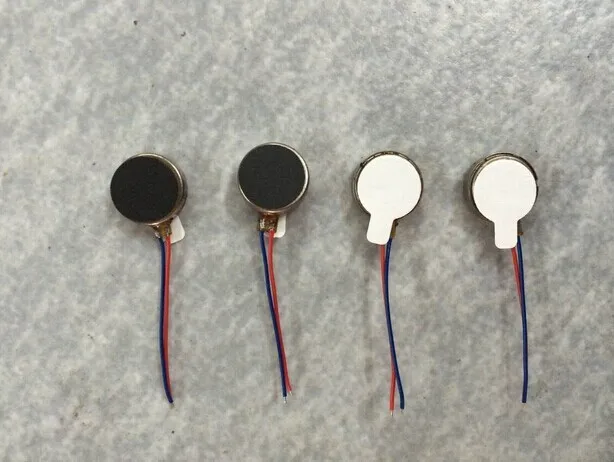 Tensão 3v Moeda Vibração Micro Motor de Brinquedo Plano Telefone Celular Pager Motor 10x2 mm 50 Peças Lote Novo 1020 - Imagem 2
