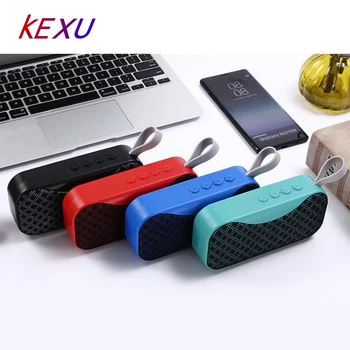 

KEXU Speaker Mini Wireless Portable bluetooth Speaker Outdoor subwoofer mini speaker Support FM radio AUX U disk TF card