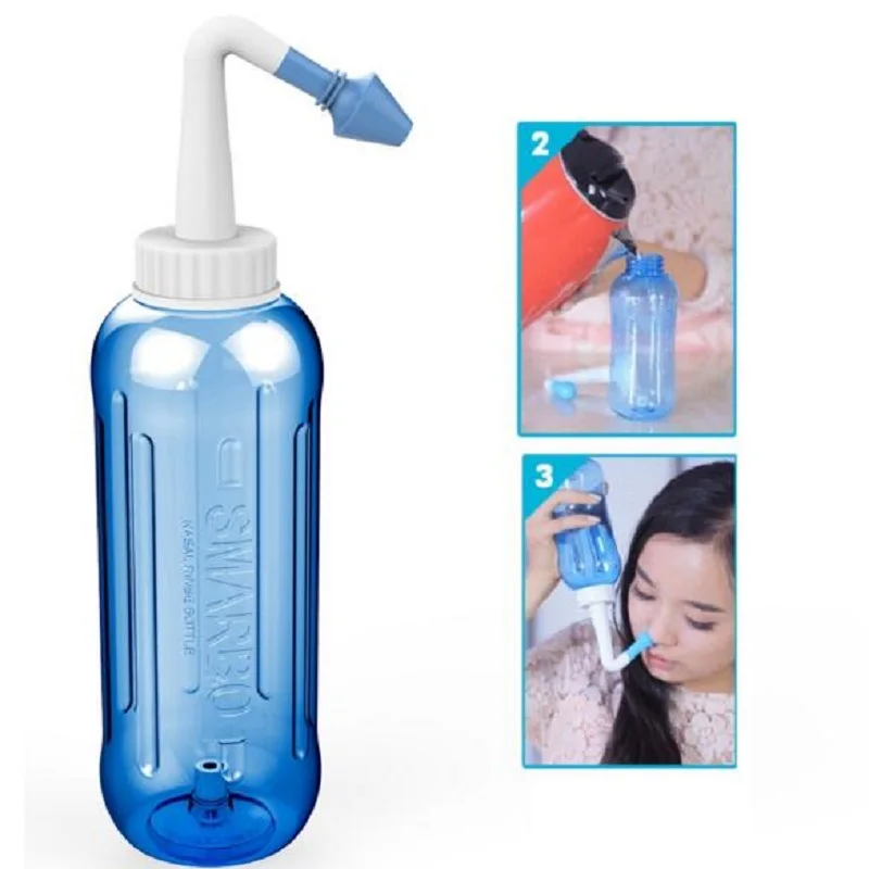500ml Nasal Irrigator For Nose Wash Cleaner For Adult and Children Baby No Power Needed 1