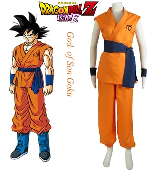 

Can be tailored Anime Dragon Ball Cosplay Man Woman Halloween Cos Son Goku Kakarotto Costume S-3XL Tops+pants+belts+wristbands