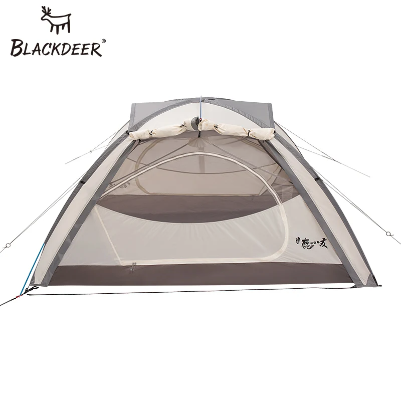 BLACKDEER Outdoor Camping Tent 200*140*110cm Double Layer Weather Resistant  for Fishing Hunting Adventure Family Party