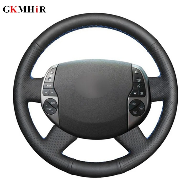 

Black Steering Cover Artificial Leather Car Steering Wheel Cover for Toyota Prius 20(XW20) 2004 2005 2006 2007 2008 2009