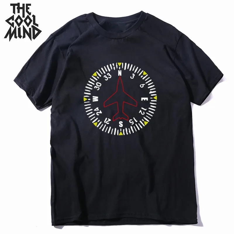 

COOLMIND 100% cotton loose o-neck place print men T shirt casual short sleeve tshirt mens tee shirts summer t-shirt PL0155