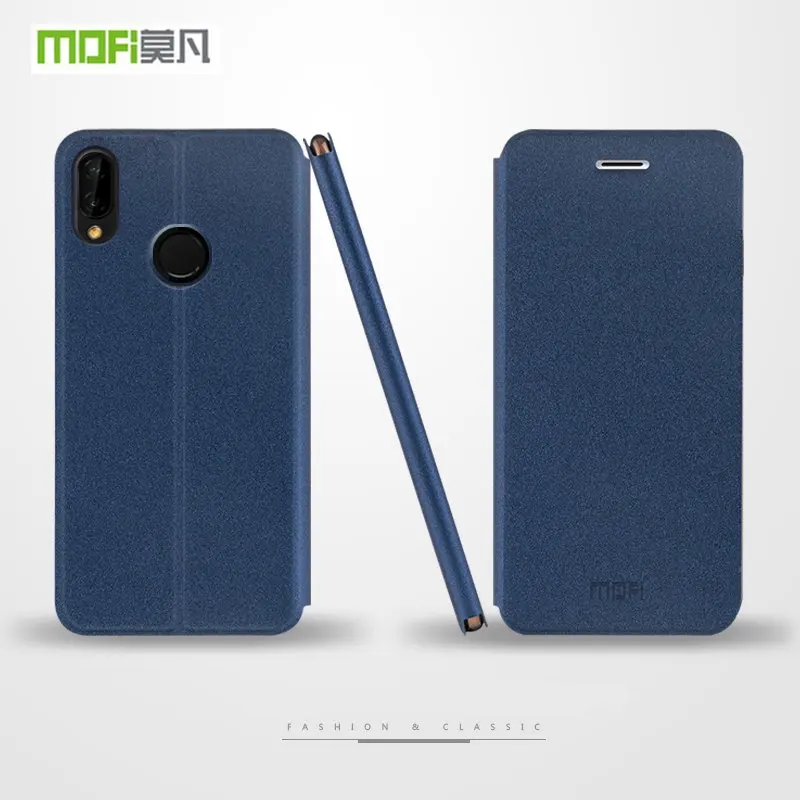 MOFI для huawei P20 lite чехол флип искусственная кожа и термополиуретан силиконовый чехол для сотового телефона для huawei Nova 3e противоударный защитный принципиально