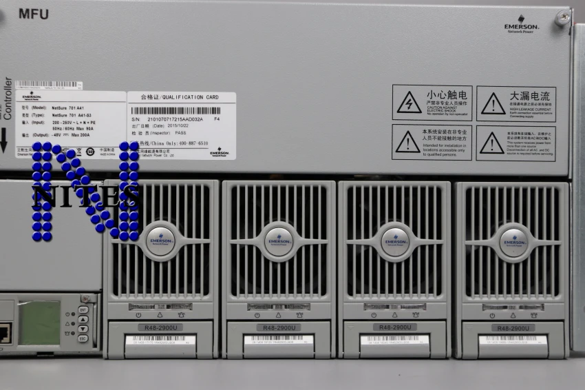Эмер сына Встроенный Мощность Netsure701 A41-S3 рама машины содержит 4 R48-2900u модули