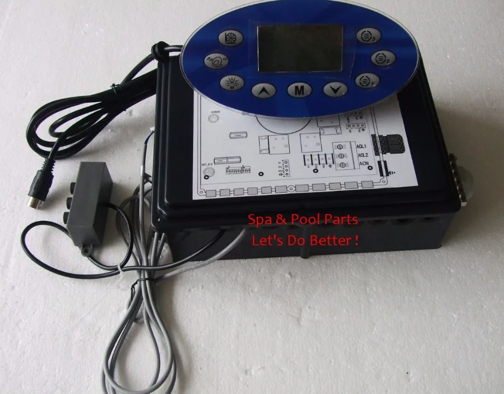

Ethink KL8200 hot tub controller Pack Control Box + Display Panel Fit KL8100
