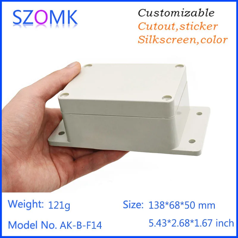 outdoor plastic waterproof electrical enclosure plastic hinge box szomk instrument enclosure junction housing wall mounting control box (1).jpg