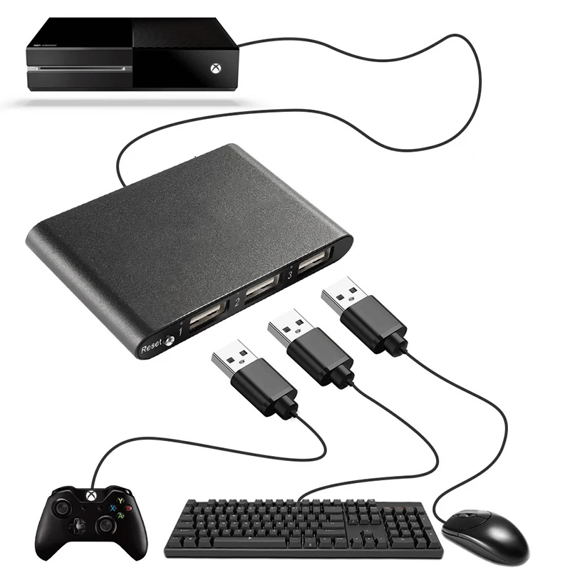 

Keyboard Mouse Adapter Converter Game Controller For Playstation 4 PS3 PS4 PRO/Slim XBOX ONE Nintend Switch Accessories