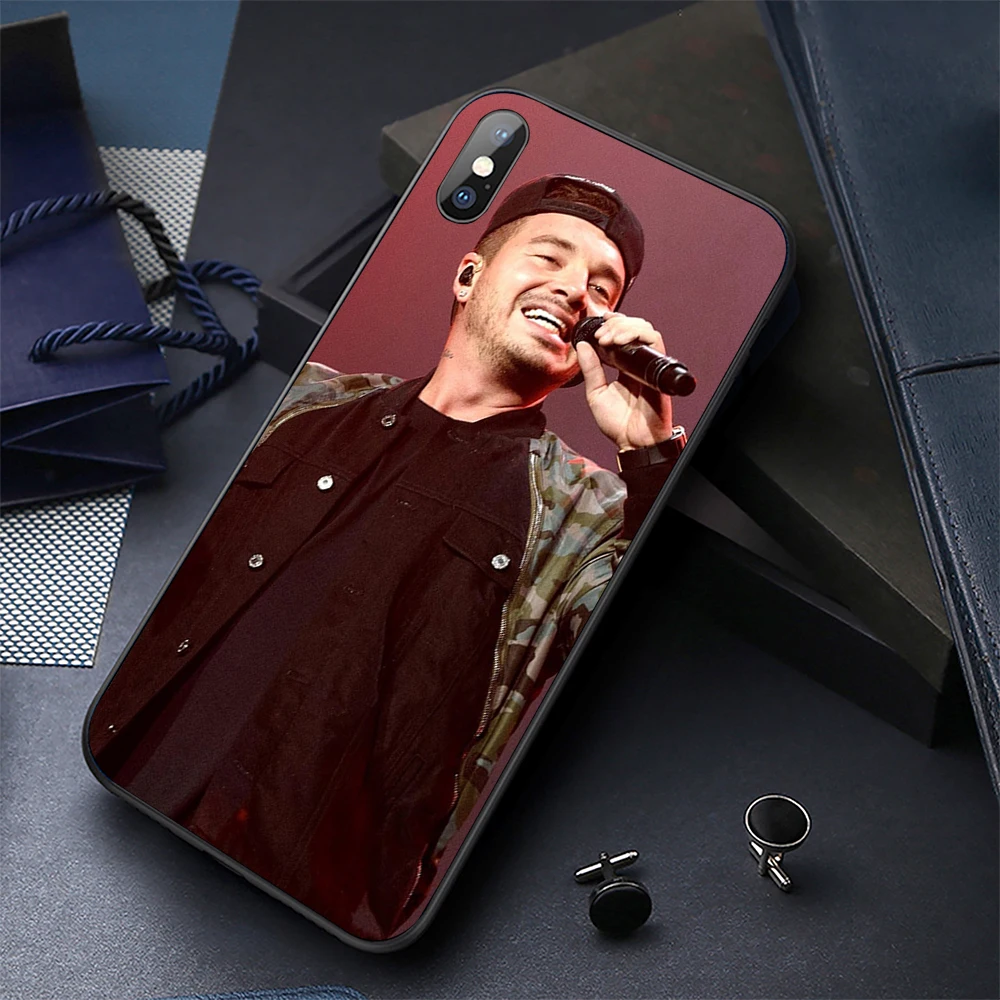 Black Soft TPU Phone Case for iPhone 7 plus 5s 6s 6 8 x xs max Cover |