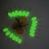 30Pcs Luminous Seven-star Oval Mini Fishing Float Space Beans Easy Use Floater Are Put On The Like A Stopper And Be Fixed J303 ► Photo 2/6