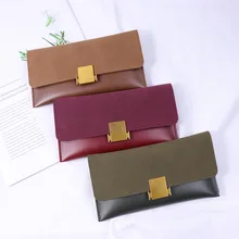 Long Women Wallet Card Holders Female Coin Purse Girl’s High-capacity Wallet Metal buckle Wallet noenname handmade fashion flower embroidery design purse high capacity women card coin wallet national style ladys bag