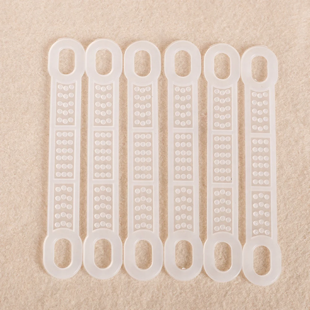 

50pcs Silicone Anti-slip Gasket Hanger Shoulder Self-adhesive Mat Non Slip Pad For Clothes Anti-slip Gasket Hanger Decor