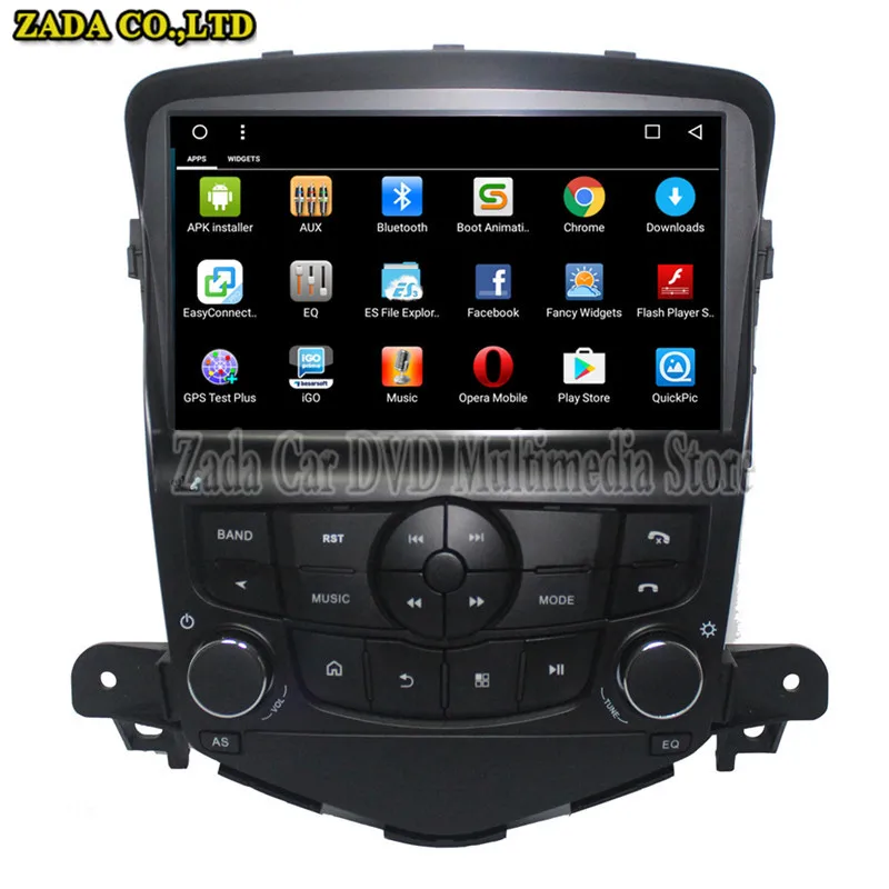 Flash Deal NaviTopia 9inch Octa Core Android 8.1 Car DVD Player For Chevrolet Cruze 2009 2010 2011 2012 2013 2014 Car GPS Navigation 1