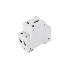 AC30-3 16А мультифункциональная модульная розетка электрическая розетка 2P+ N DIN рейка