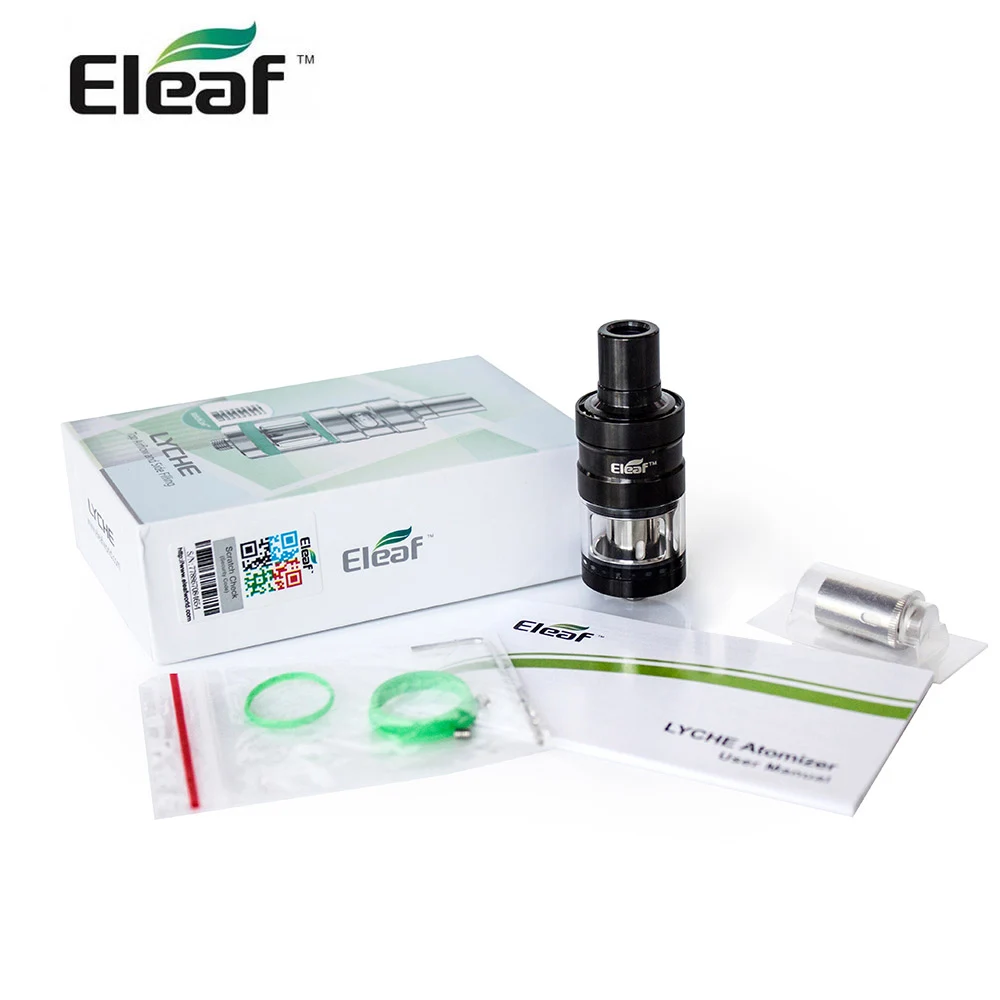 Распродажа! Оригинал Eleaf LYCHE атомайзер 4 мл NotchCoil Sub Ohm Vape Tank из нержавеющей стали с