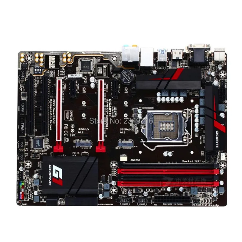 

For Gigabyte GA-H170-GAMING 3 DDR4 Original Used Desktop Motherboard H170-GAMING 3 H170 LGA 1151