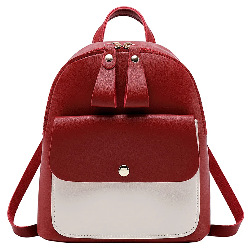 

Women Backpack Fashion Lady Shoulders Bag Small Backpack travel Letter Purse Mobile Phone new Messenger Money Coin Pouch 2019
