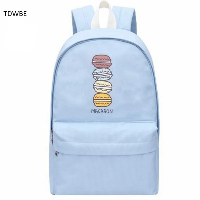Women 2018 Cute Backpack for Teenagers Canvas Back Pack Kawaii Girls
